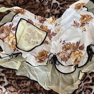 Vintage cocktail apron